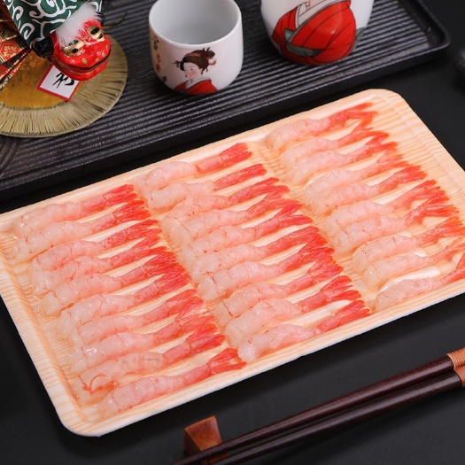 顺丰包邮去壳甜虾超低温甜虾寿司甜虾刺身拼盘寿司专用食材甜虾