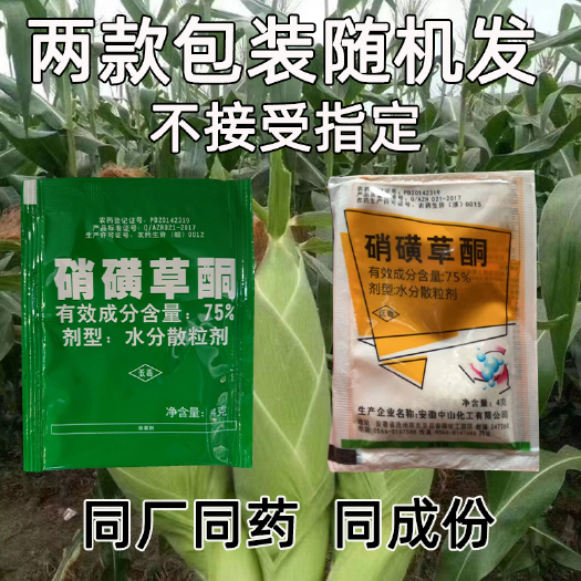 南宁28%特丁津硝磺草酮75%硝磺草酮玉米甘蔗田一年生杂草除草剂