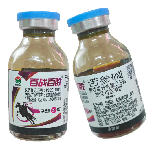南宁百战百胜苦参碱梨树黑星病杀菌剂