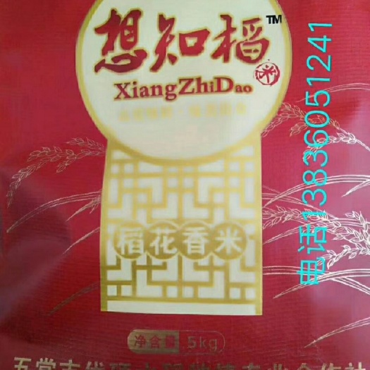 五常市稻花香大米 绿色食品 晚稻 一等品