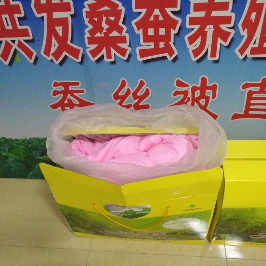 弥渡县 冬暖夏凉蚕丝被，天下愿享福者。