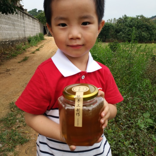 高州市土蜂蜜 玻璃瓶装 95%以上 2年