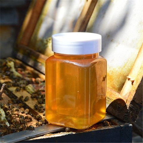 鲁山县 蜂蜜农家自产洋槐蜜百花蜜天然结晶土蜂蜜枣花蜜1斤瓶装包邮