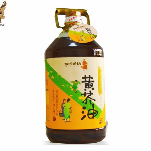 太原黄芥油 纯正黄芥籽油5L