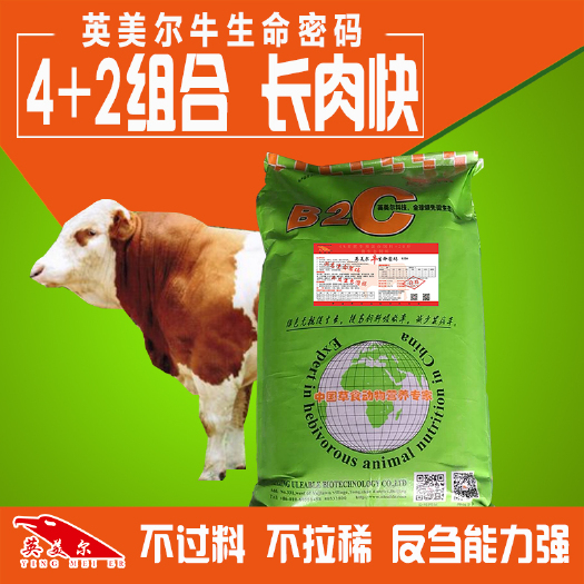 徐州牛羊饲料  高档育肥牛饲料预混料强化微生态饲料