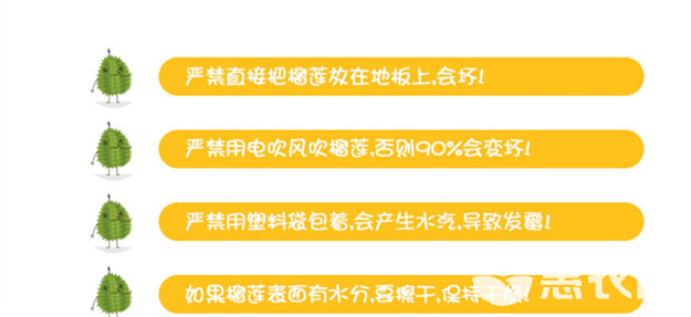  一级新鲜干尧榴莲32斤5-6头基地直供可国外看货