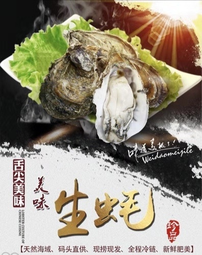 乳山市 乳山牡蠣五斤一箱2-3兩全國(guó)包郵