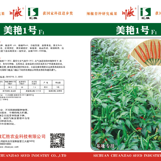 富顺县朝天椒 美艳1号
