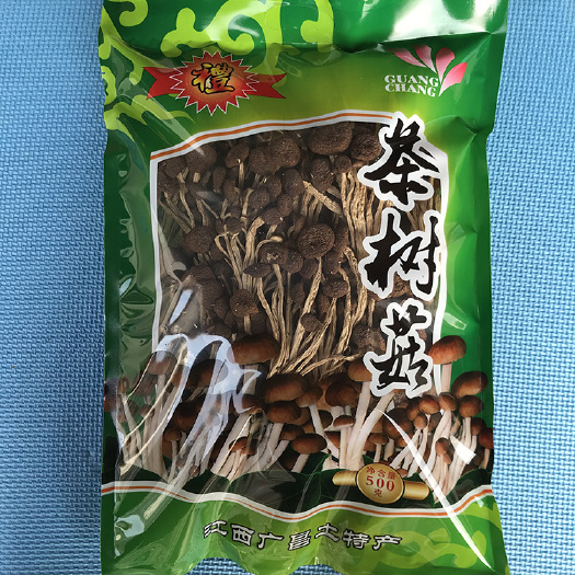广昌县 君志 礼品装江西广昌5号茶树菇干货 500g新货量大包邮