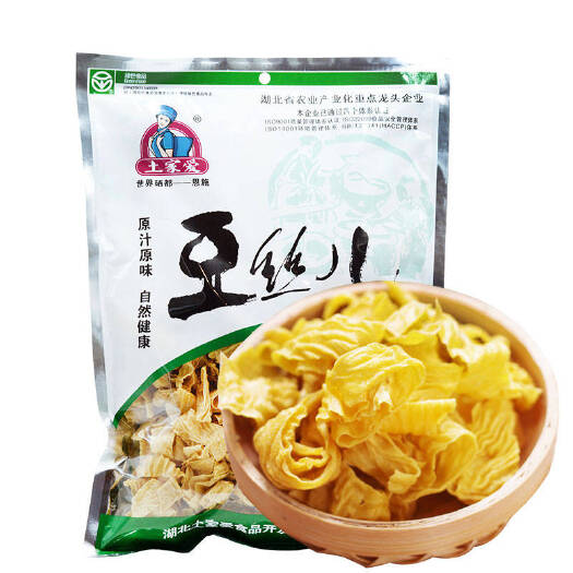 宣恩县豆腐皮 土家爱恩施特产豆丝儿干货300g