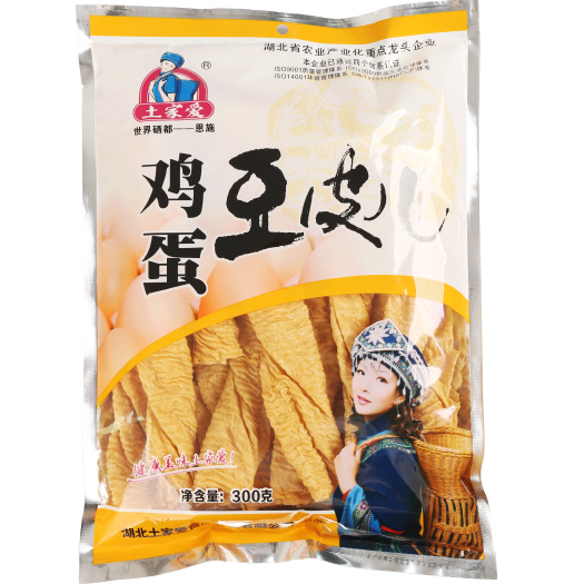 宣恩县豆腐皮 土家爱鸡蛋豆皮儿黄豆皮300g