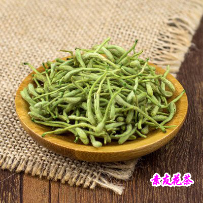 金银花河南货 特级绿花 花茶特级金银花  含量足纯绿色金银花