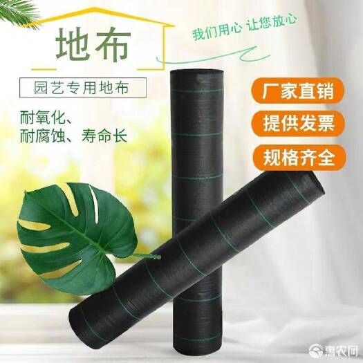 无棣县果园防草布 除草布耐用新型生态园艺pe纤维农用透气果树除草