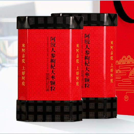 聊城红枣阿胶粉 阿胶人参枸杞大枣颗粒东阿特产