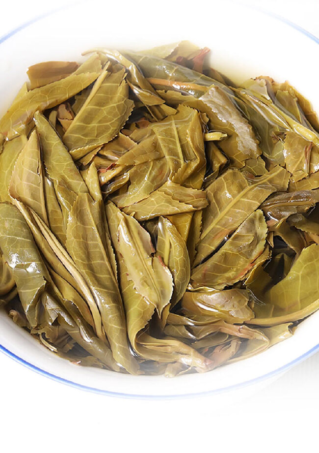 云南普洱茶生茶饼茶357g 老曼娥古树茶云南七子饼茶生茶