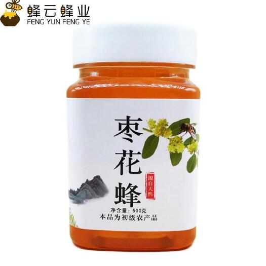 新郑市 纯正枣花蜂蜜批发价厂家直销 散装 500g