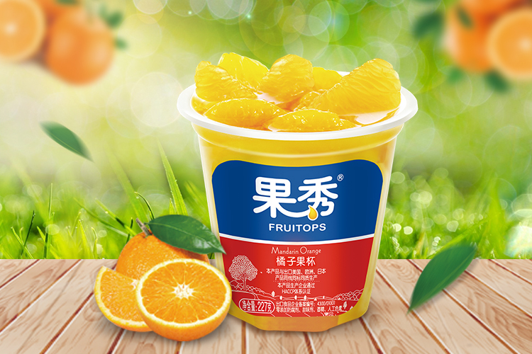 永州 果秀桔子果杯罐头