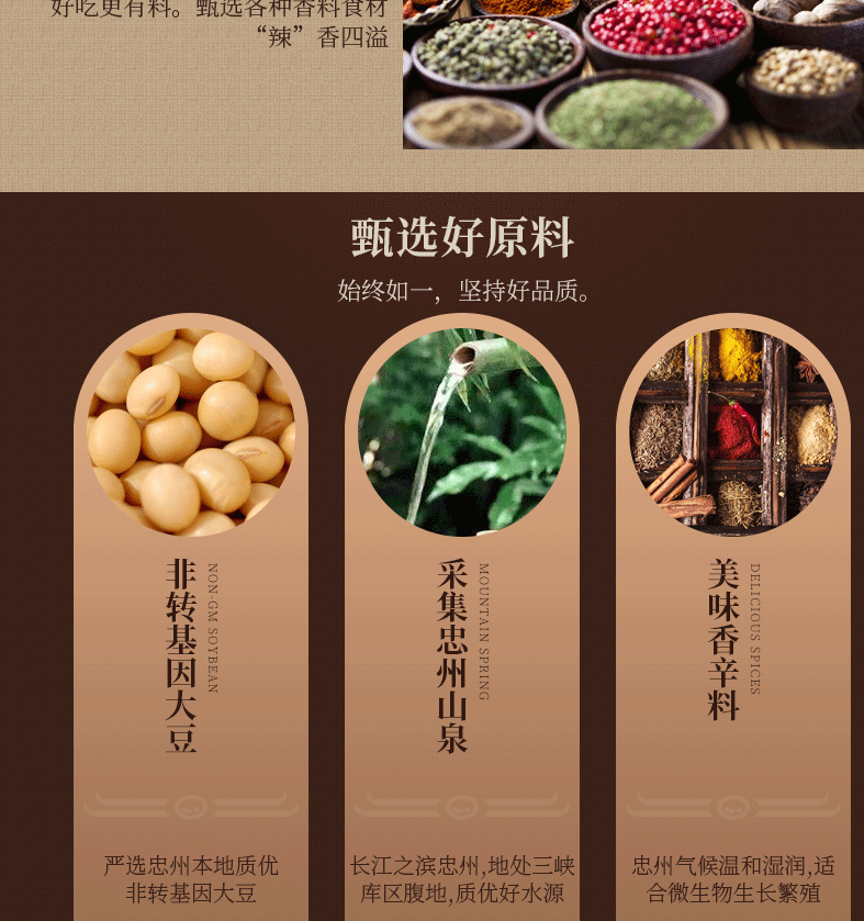  重庆特产石宝寨老字号忠州腐乳香辣味220g