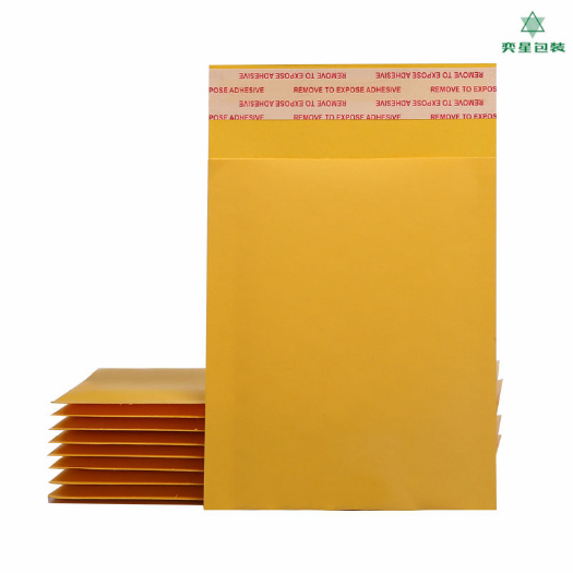 东莞市供应牛皮纸气泡袋 邮寄小包运输包装袋 抗震袋