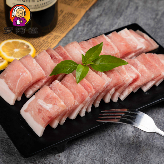 郑州罗阿婆五花肉片新鲜冷冻精品去酒店韩式五花肉食堂快餐烧烤商用
