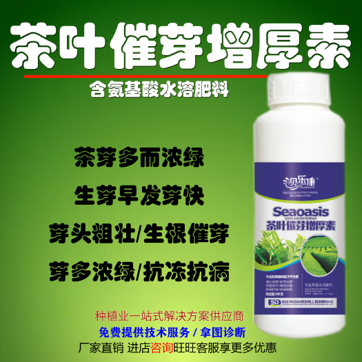 潍坊 贝乐康茶叶树专用叶面肥套餐壮芽拉尖素 茶叶催芽增厚素营养