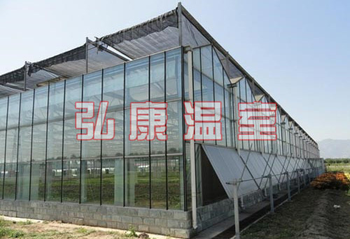 青州市种植大棚 玻璃连栋温室