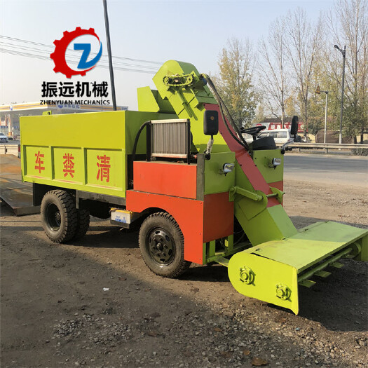 曲阜市吸粪机 农场粪便清粪车吸粪车 多功能的柴油铲粪车 牛舍自走式清粪车