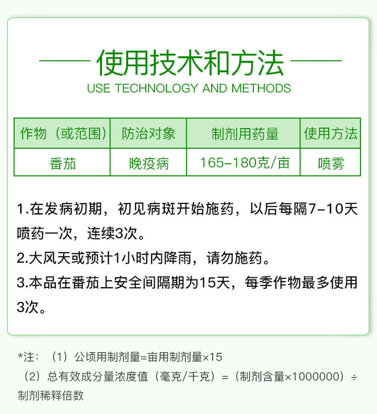 72%霜脲锰锌霜脲氰代森锰锌番茄西红柿黄瓜霜霉疫病杀菌剂