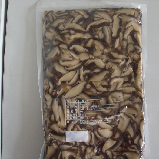 正定县 供应盐渍香菇切丝、可加工巴氏杀菌袋500g、1000g