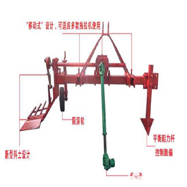  大葱收获机加重型收葱机拖拉机悬挂刨葱机香菜芫荽收获机起树苗机
