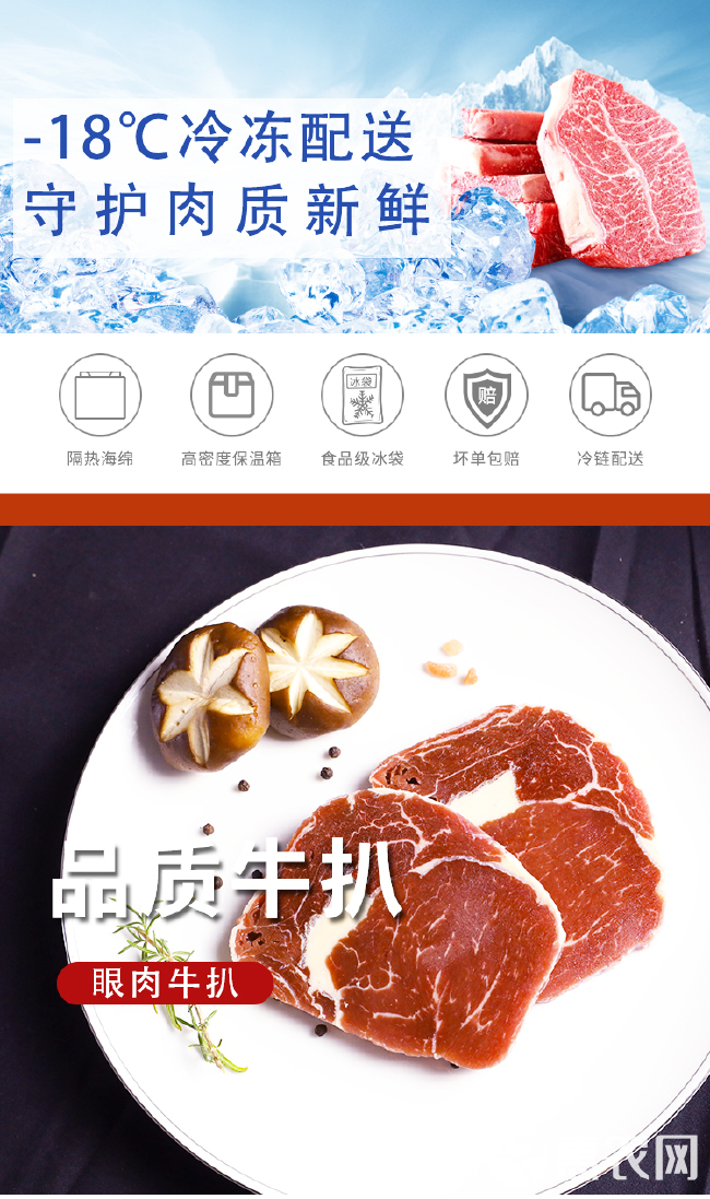 眼肉牛排