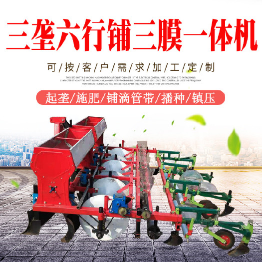 曲阜市播种机械 新型胡萝卜红萝卜白萝卜白菜娃娃菜起垄施肥播种机蔬菜播种机