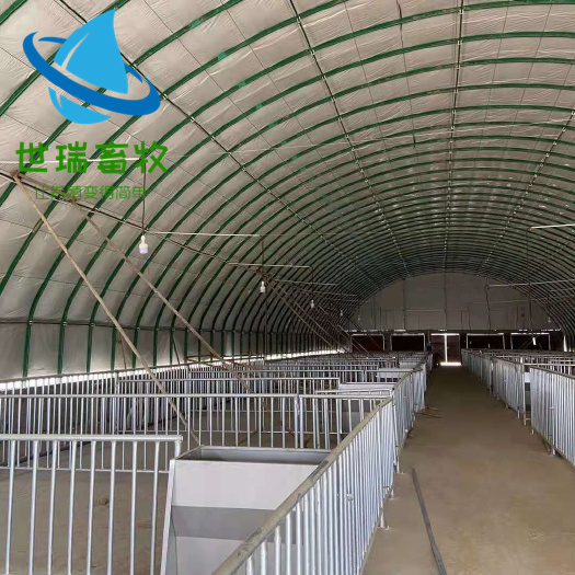宁津县养殖大棚 东北养猪棚搭建牛棚施工搭建