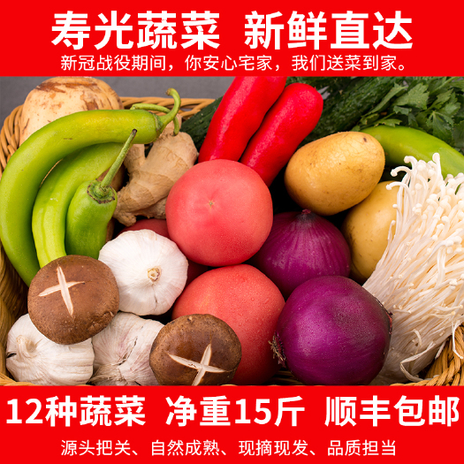 寿光市特色or礼盒装套菜多种蔬菜搭配