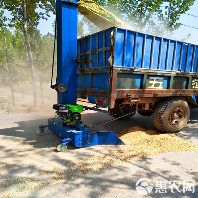 吸粮机 三轮车悬挂式收粮机颗粒作物用收粮食机器小型马路收粮机