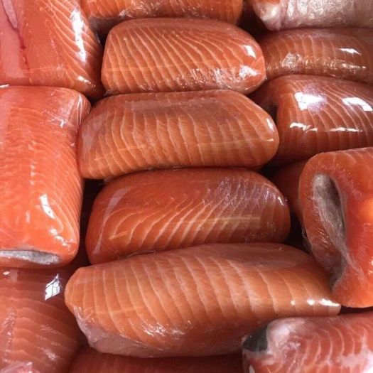 连云港冰鲜三文鱼中段新鲜刺身拼盘即食海鲜三文鱼生鱼片