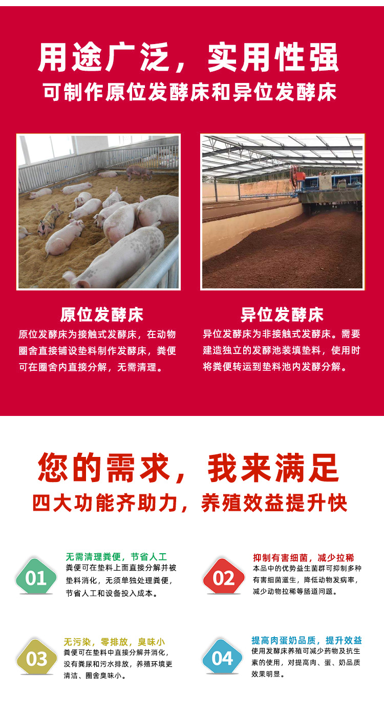 發(fā)酵床專用菌劑  飼料添加劑  干撒發(fā)酵床菌種無臭養(yǎng)雞養(yǎng)豬牛