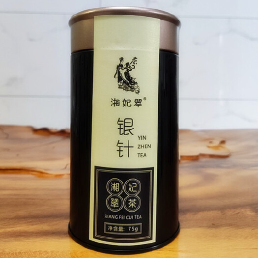 宁乡市2021新茶湘妃翠茶明前银针绿茶一级75g