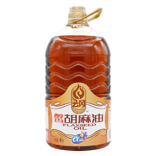 大同亚麻籽油 云冈醇香胡麻油4L