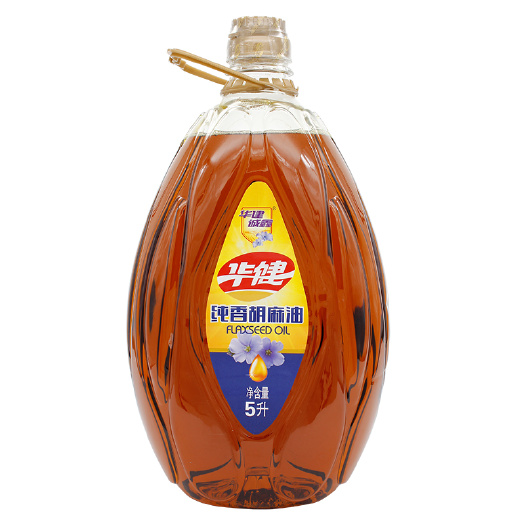 大同亚麻籽油  华健纯香胡麻油5L