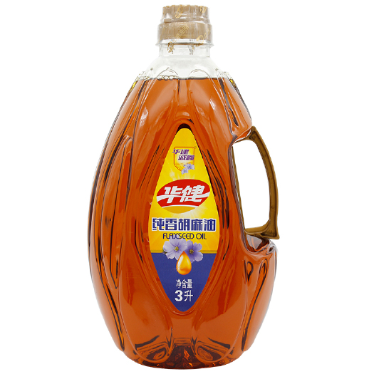大同亚麻籽油 华健纯香胡麻油3L