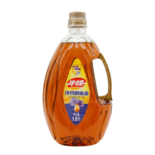 大同亚麻籽油  华健纯香胡麻油1.8L