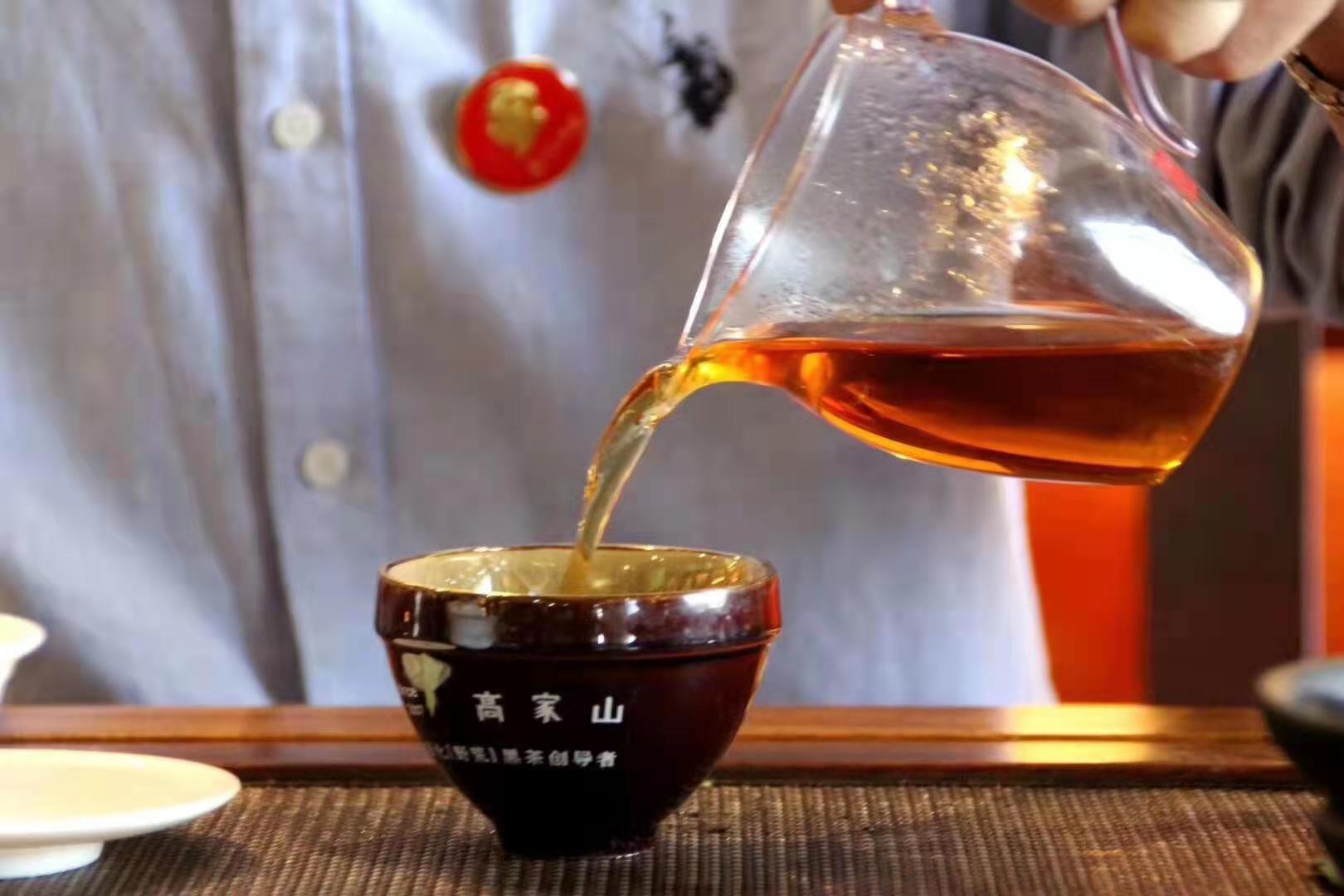 调味茶 安化黑茶高家山糖适茯片500g