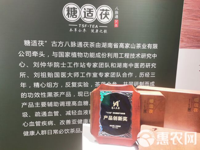 桑叶茶  安化黑茶高家山糖适茯块剂600g