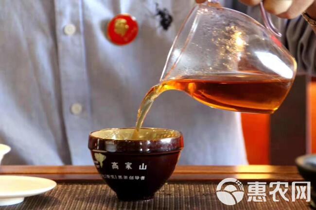 桑叶茶  安化黑茶高家山糖适茯块剂600g