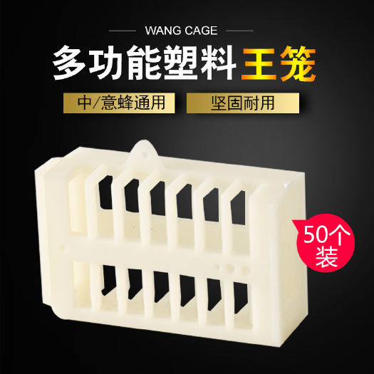  蜂具养蜂工具塑料王笼蜜蜂多功能蜂王笼囚王笼中蜂蜂箱