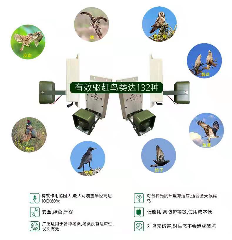  樱桃蓝莓葡萄桃驱鸟器赶鸟器吓鸟器果园专用驱鸟器