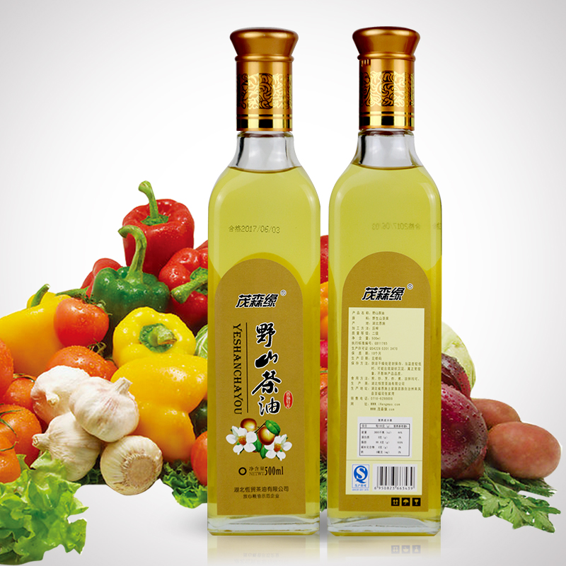 恩施来凤野山茶油 冷榨纯茶籽油 礼盒装送礼发福利