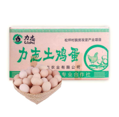 昆明力志-散养土鸡蛋360枚/箱