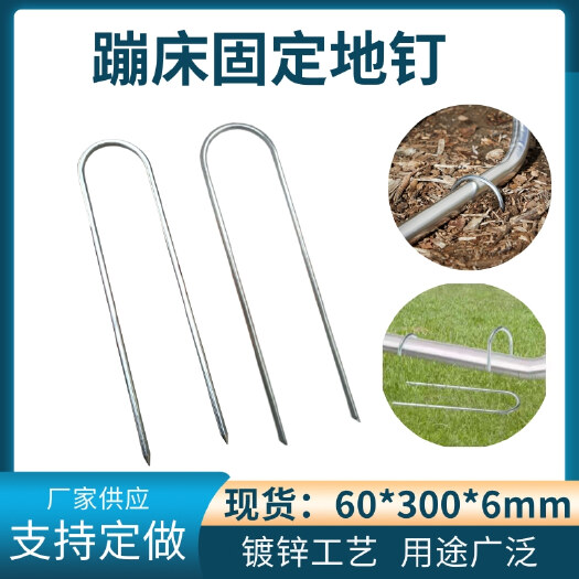 安平县 U型帐篷地钉，弹跳床固定钉，蔬菜大棚固定钉